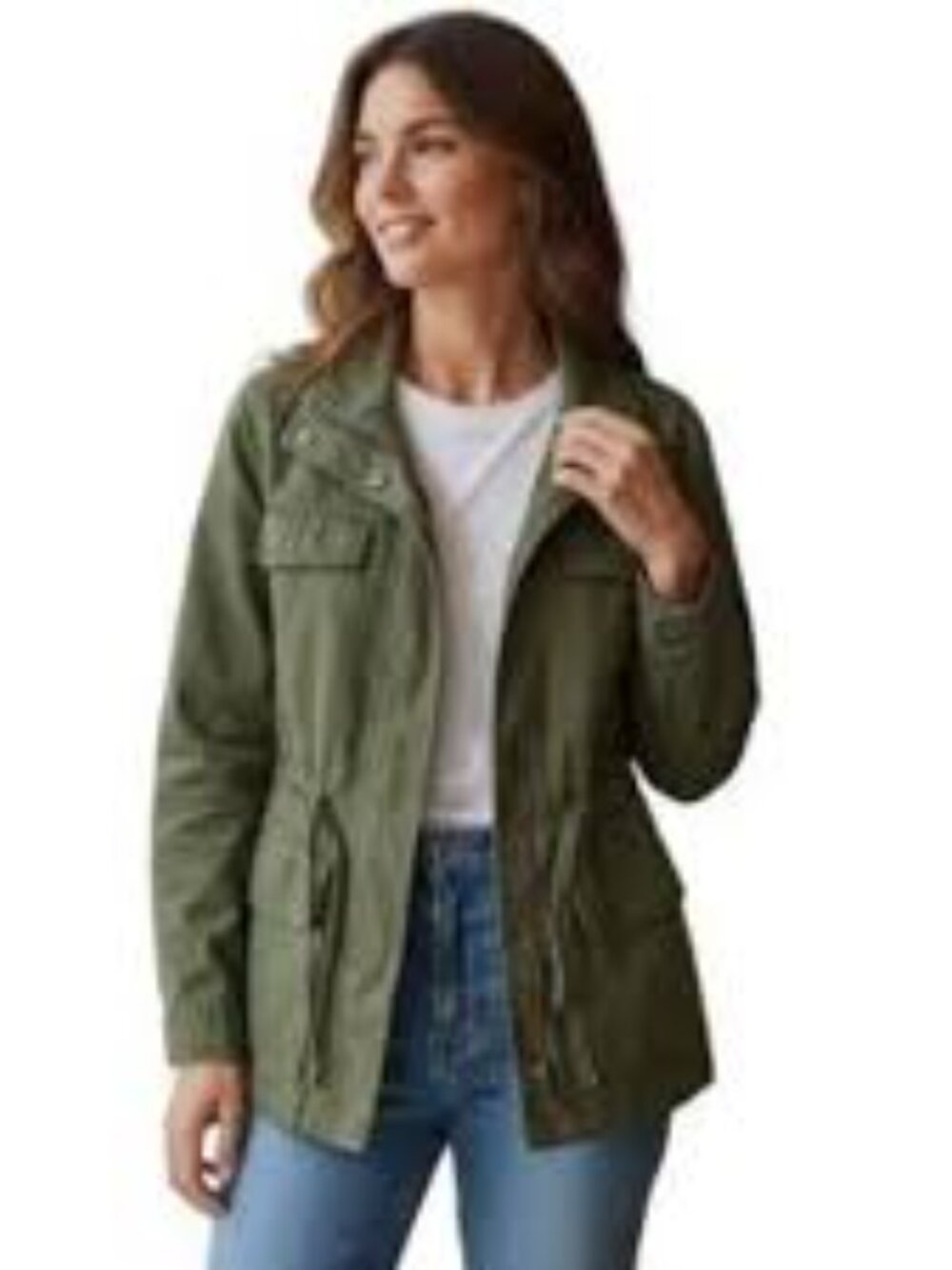 Arizona Jean Co. Olive Utility Jacket Size Small